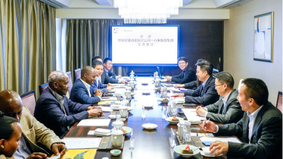 坦桑尼亚驻华参赞一行到AG真人娱乐集团交流座谈