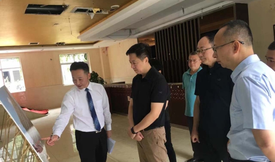 集团向导率队考察AG真人娱乐旅馆部分存量项目