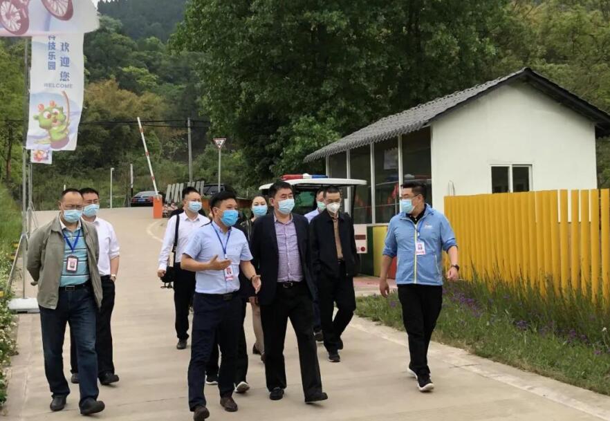 AG真人娱乐集团向导到金龙长城景区调研指导事情