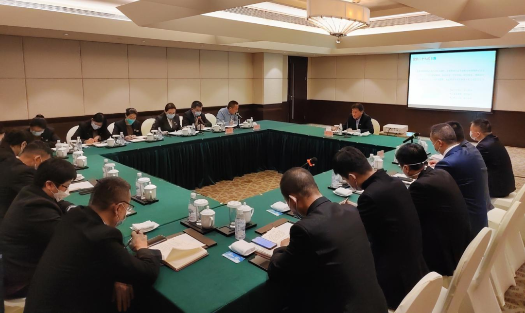 四川省AG真人娱乐集团党委书记、董事长任丁赴下层联系点宣讲党的二十大精神
