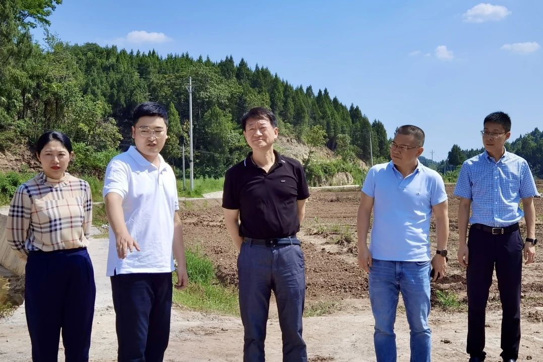 省AG真人娱乐集团党委书记、董事长任丁率队赴巴中南充两地开展帮扶事情